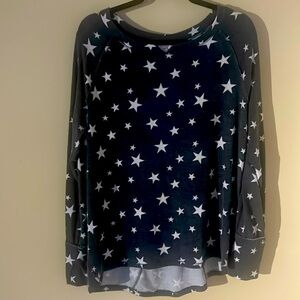 Star sweatshirt NWOT